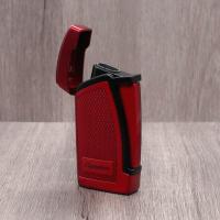 Cigarism Double Jet Flame Lighter & Cutter Gift Set - Red