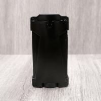 Cigarism Triple Jet Flame Cigar Lighter & Punch Cutter - Black