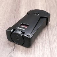 Cigarism Triple Jet Flame Cigar Lighter & Punch Cutter - Black