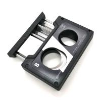 Cigarism Cassette Style 3 in 1 Cigar Cutter - Black