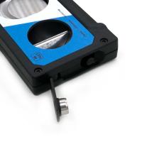 Cigarism Cassette Style 3 in 1 Cigar Cutter - Blue