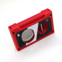 Cigarism Cassette Style 3 in 1 Cigar Cutter - Red