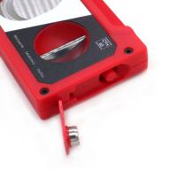 Cigarism Cassette Style 3 in 1 Cigar Cutter - Red