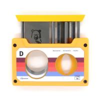 Cigarism Cassette Style 3 in 1 Cigar Cutter - Yellow
