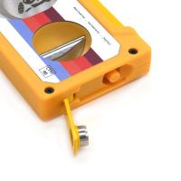 Cigarism Cassette Style 3 in 1 Cigar Cutter - Yellow