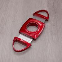 Cigarism Quad Torch Jet Flame Table Lighter & Cutter Gift Set - Red