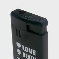 Cigarism Jet Flame Lighter, Cigar Cutter & Ashtray Gift Set - Skull
