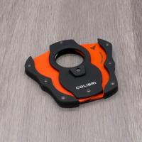 Colibri Coloured Blades Cigar Cutter - Orange