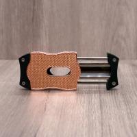 Colibri V-Cut Diamond Cigar Cutter - Rose & Black