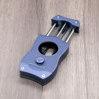 Colibri V-Cut Diamond Cigar Cutter - Navy