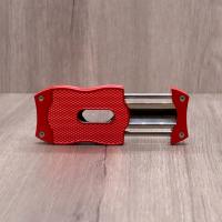 Colibri V-Cut Diamond Cigar Cutter - Red