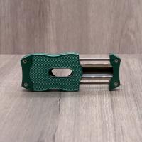 Colibri V-Cut Diamond Cigar Cutter - Green