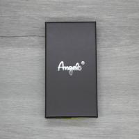 Angelo Diamond Top Click Open Black Cigar Cutter - 64 Ring Gauge