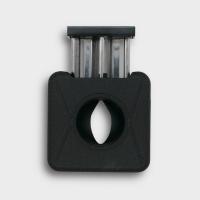 Angelo 3 in 1 V-Cutter, 8mm Punch & Twin Spike Cigar Pick - Black - 60 Ring Gauge