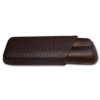 Windsor Leather Cigar Case - 64 Ring Gauge - Dark Brown