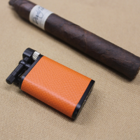 Chacom X Tsubota Leather Pipe Lighter - Orange