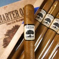 Foundation Charter Oak Connecticut Shade Petit Corona Cigar - 1 Single - C.Gars Exclusive