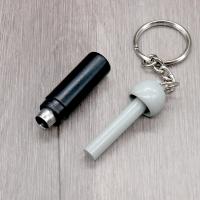 Pull Out Cigar Punch Cutter With Keychain