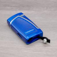 Cigarism Jet Flame Cigar Lighter & Punch Cutter - Blue