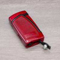 Cigarism Jet Flame Cigar Lighter & Punch Cutter - Red