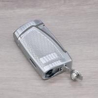 Cigarism Jet Flame Cigar Lighter & Punch Cutter - Silver