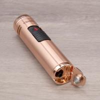 Cigarism Triple Torch Jet Flame Cigar Lighter & Punch Cutter - Rose Gold