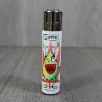 Clipper Lighter Leaves Faces - 1 Lucky Dip Design