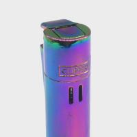 Clipper Gift Metal Jet Flame Lighter - Icy Rainbow