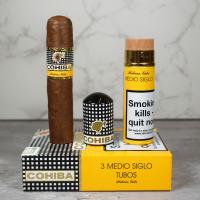 Cohiba Medio Siglo Tubed Cigar - Pack of 3