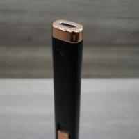 Colibri Aura Jet Flat-Flame Lighter - Black & Rose Gold