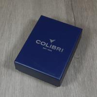 Colibri Falcon Carbon Fibre Single Jet Flame Lighter - Blue