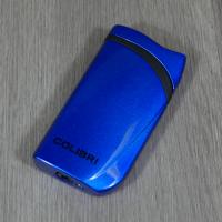 Colibri Falcon Metallic Single Jet Lighter - Blue