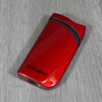 Colibri Falcon Metallic Single Jet Lighter - Red