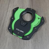 Colibri Coloured Blades Cigar Cutter - Green