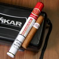 The Voyagers Cigar Sampler - 2 Cigars with Travel Case and Accessories