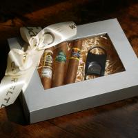 A Cut Above the Rest Fathers Day Gift Sampler - 3 Cigars and Cutter