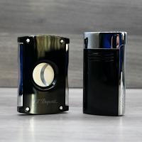 ST Dupont Megajet Lighter & Maxijet Cigar Cutter Set - Black as Night