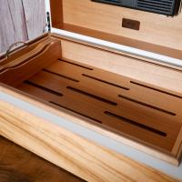 Davidoff Ambassador Humidor - Olive Wood - 80 Cigar Capacity
