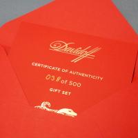 Davidoff Year of the Snake Accessory Set 2025 - Cigar Ashtray, Case, Rest & Cutter