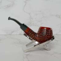 Dr Plumb Dinky Flat Bottom Metal Filter Fishtail Briar Pipe (DP365)