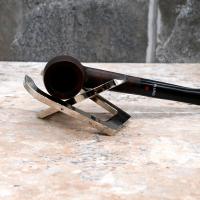 Dr Plumb City Matt Metal Filter Fishtail Briar Pipe (DP428)