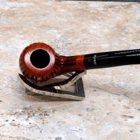Dr Plumb Lightweight Metal Filter Fishtail Carved Briar Pipe (DP434)