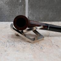 Dr Plumb City Matt Metal Filter Fishtail Briar Pipe (DP451)