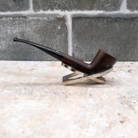 Dr Plumb City Matt Metal Filter Fishtail Briar Pipe (DP452)