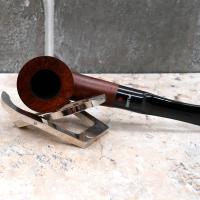 Dr Plumb City Matt Metal Filter Fishtail Briar Pipe (DP457)