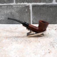 Dr Plumb City Matt Metal Filter Fishtail Briar Pipe (DP457)