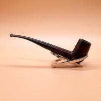 Dr Plumb City Matt Metal Filter Fishtail Briar Pipe (DP534)