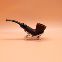 Dr Plumb City Matt Metal Filter Fishtail Briar Pipe (DP537)