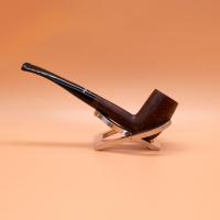 Dr Plumb City Matt Metal Filter Fishtail Briar Pipe (DP542)