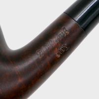 Dr Plumb City Matt Metal Filter Fishtail Briar Pipe (DP555)